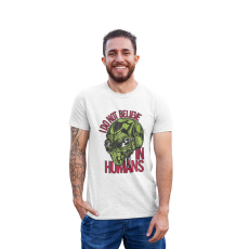  D&B Férfi/Unisex Póló ST00113 Believe Fehér-Méret XL
