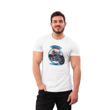 D&B Férfi/Unisex Póló ST00169 Ride Fehér-Méret L férfi póló