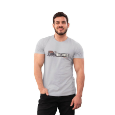 D&B Férfi/Unisex Póló ST00217 Off Road Szürke-Méret 3XL férfi póló