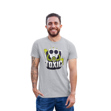 D&B Férfi/Unisex Póló ST00229 Toxic Szürke-Méret S férfi póló