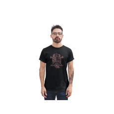  D&B Férfi/Unisex Póló ST00232 Army Fekete-Méret 5XL