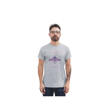 D&B Férfi/Unisex Póló ST00235 Destiny Szürke-Méret M férfi póló