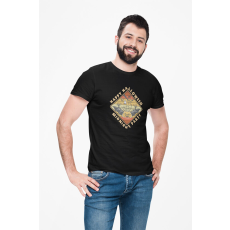  D&B Férfi/Unisex Póló ST00250 Halloween Fekete-Méret XL