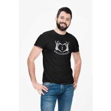 D&B Férfi/Unisex Póló ST00255 Halloween Fekete-Méret S ajándéktárgy