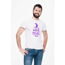 D&B Férfi/Unisex Póló ST00257 Halloween Fehér-Méret XL férfi póló