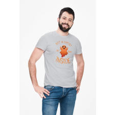 D&B Férfi/Unisex Póló ST00261 Halloween Szürke-Méret 2XL férfi póló
