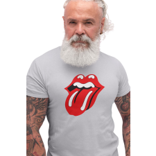 D&B Férfi/Unisex Póló ZN0003 Stones Szürke-Méret L férfi póló