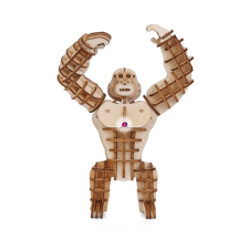D&D 3D fa puzzle, gorilla puzzle, kirakós