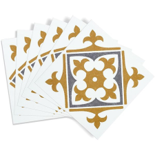 d-c-fix Nadia Öntapadó PVC csempe, aranyszín, 6 db tapéta, díszléc és más dekoráció