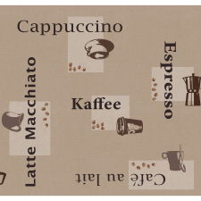 D-C-TABLE d-c-fix Cappuccino asztalterítő karamellszínű szélesség: 140 cm méteráru lakástextília