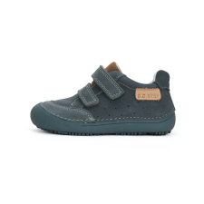 D.D.step - Átmeneti zárt gyerekcipő - bőr- barefoot - emerald - 26 gyerek cipő