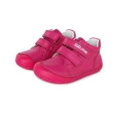 D.D.step - Átmeneti zárt gyerekcipő - bőr, barefoot - pink 22