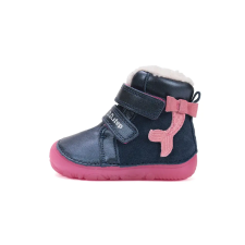 D.D.step BAREFOOT bélelt bőrcsizma W073-52684-29 gyerek csizma, bakancs