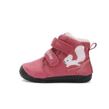 D.D.step BAREFOOT bőrcipő W070-52214B-21 gyerek cipő