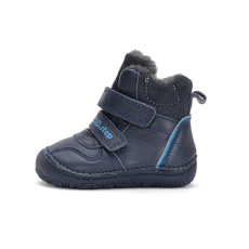 D.D. Step barefoot kék, bélelt bokacipő cipő - W073-42814A