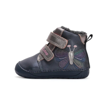 D.D. Step barefoot - Lepkés bélelt bokacsizma - W070-42522 - 21 gyerek csizma, bakancs