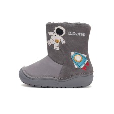 D.D.step bélelt bőrcsizma W071-42496A-22 gyerek csizma, bakancs