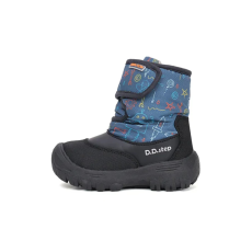 D.D. Step D.D.Step Kisfiú AQUA-TEX (vízálló) Vízálló cipő - Csillagászat - Kék - P081-52502A-32