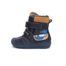 D.D. Step D.D.Step kisfiú krokodilos bélelt bokacipő gyerek cipő