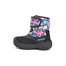 D.D. Step D.D.Step Kislány AQUA-TEX (vízálló) Vízálló cipő - Virágos - Sötétkék - P081-52502C-29