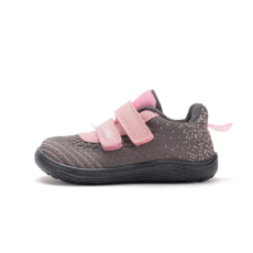 D.D. Step D.D.Step Kislány Barefoot Sportcipő - Barna, rózsaszín - F093-52184A-25