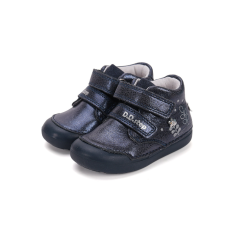 D.D. Step Első lépés félmagasszárú zárt cipő virágos (20-25 méret) S066-52842A (24)