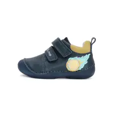 D.D.step fluoreszkáló bőrcipő S015-42219B-19 gyerek cipő
