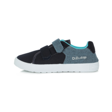 D.D.step – Gyerekcipő – Vászoncipő - kék, szürke 35 gyerek cipő