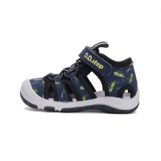 D.D.step gyermek sportszandál, vízicipő, black