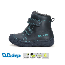 D.D. Step kék bokacsizma - W082-42385 - 21 gyerek csizma, bakancs