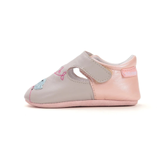 D.D. Step Kislány Puhatalpú cipő - Madárkás - Szürke - K1596-52414-S