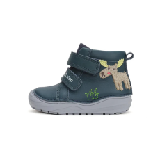 D.D. Step magasszárú zöld rénszarvasos zárt cipő - S071-42933A - 25