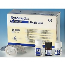  D-dimer teszt NycoCard készülékhez 24 db gyógyászati segédeszköz