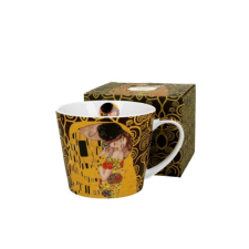  D.G.33380 Porcelánbögre, 610ml, dobozban, Klimt:The Kiss bögrék, csészék