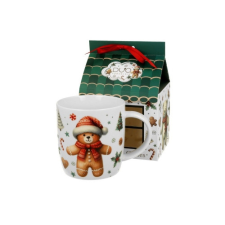  D.G.70873 Porcelánbögre 400ml, házikó díszcsomagolásban, Christmas Cuties konyhai eszköz