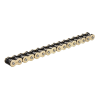 D.I.D DID Complete Chain Roll 530VX3 G&B-100FT, beleértve a 20 db ZJ (mesterláncszemet) és dobozt