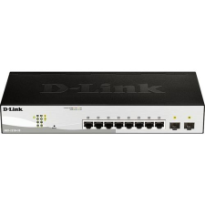D-Link 8 portos menedzselhető Ethernet Switch (DGS-1210-10/E) (DGS-1210-10/E) hub és switch