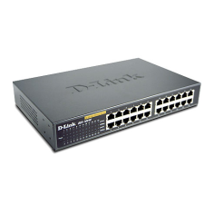 D-Link DES-1024D  10/100Mbps 24 portos switch (DES-1024D) hub és switch
