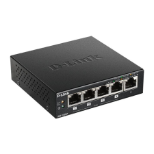 D-Link DGS-1005P 5‑Port Desktop Gigabit PoE+ Switch hub és switch