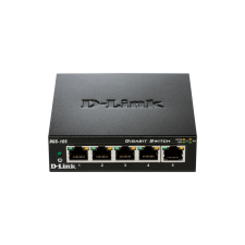 D-Link DGS‑105 5‑Port Gigabit Unmanaged Desktop Switch hub és switch