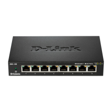 D-Link DGS‑108 8‑Port Gigabit Unmanaged Desktop Switch hub és switch