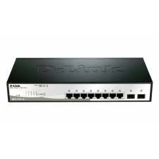 D-Link DGS-1210-10 8port GbE LAN 2x Gigabit SFP Smart switch hub és switch