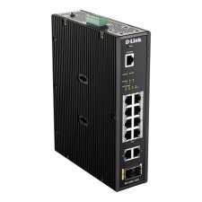 D-Link DIS-200G-12PS menedzselhető 12 portos Gigabit switch hub és switch