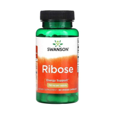 D-Ribose - Ribose 750 mg 60 kapszula, Swanson vitamin és táplálékkiegészítő