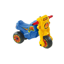 D-Toys Motor, Cross, lábbal hajtós, Kék-sárga 111 lábbal hajtható járgány