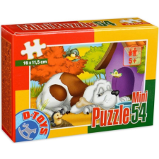 d-toys puzzle lovacska 54 darabos puzzle, kirakós