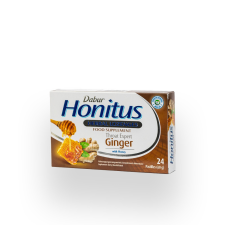 Dabur Dabur honitus ginger gyömbér ízű gyógynövényes szopogató tabletta 24 db vitamin és táplálékkiegészítő