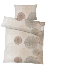 Dadka 140 × 200 cm, 70 × 90 cm ágynemű, krepp - Magic banán lakástextília