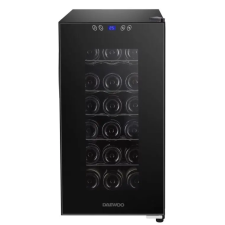 Daewoo DI-WC50L Borhűtő 52L, G energiaosztály, Fekete borhűtőgép
