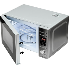 Daewoo DM-2044DSG mikrohullámú sütő, grill, LED kijelző, 700W, ezüst  mikrohullámú sütő